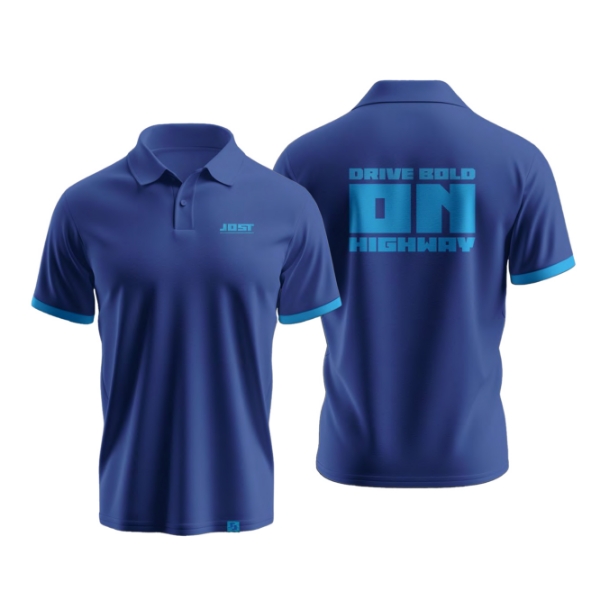 Bild von JOST Poloshirt On-Highway blau